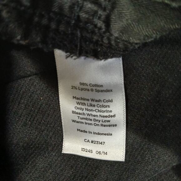 Talbots Heritage 4 Charcoal Grey Thin-Lined Stretch-Corduroy Cotton/Spandex - Picture 11 of 11